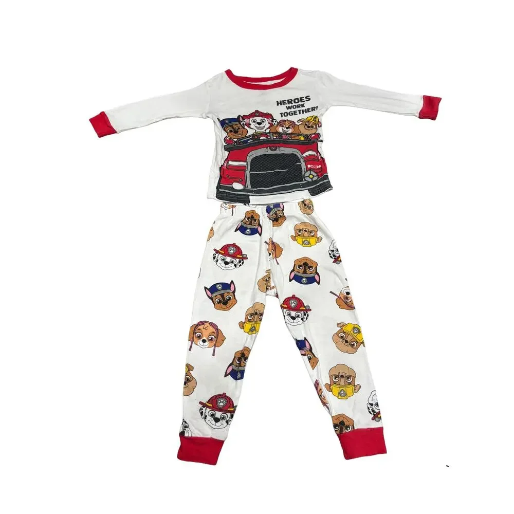 5 pair of kids pajamas size 4